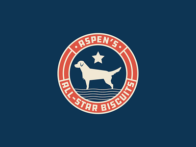 Aspen's All-Star Biscuits badge branding design food logo logodesign packagedesign vector
