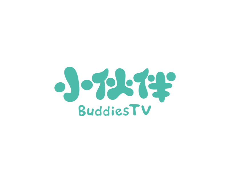 Buddies TV logo animation - Flatten ae buddies tv