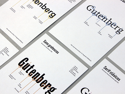 Typographic flyers (back)