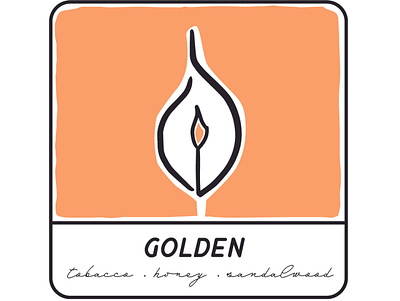 GOLDEN adobe art design graphic design illustration illustrator indesign logo packaging procreate product weekly warm up