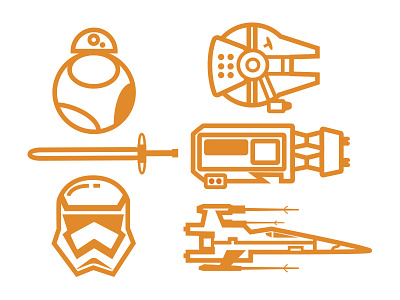 The Force Awakens Icons