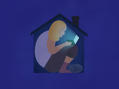 Shelter-In-Place affinity designer covid 19 design illustration ipad pro shelter workfromhome