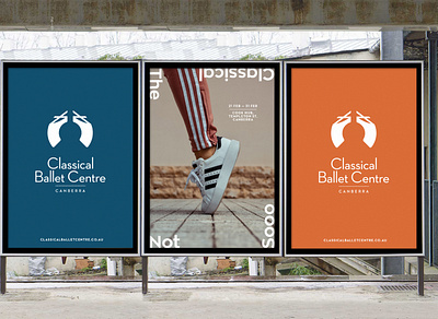 Classical Ballet Centre — Canberra branding branding design design graphic design icon layout logo minimal photography type