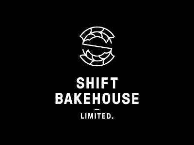 Shift Bakehouse Limited. branding branding design design graphic design icon layout logo minimal type typography