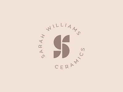 Sarah Williams Ceramics branding branding design design graphic design icon layout logo minimal photography type