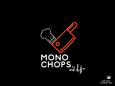 Mono Chops. event team brand branding design icon illustration logo typography