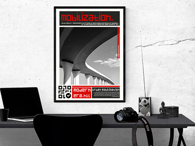 poster. mobilization. art branding create creativity design illustration typography web website