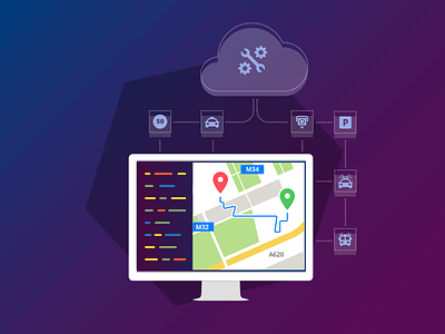Maps API api cloud code desktop developer enterprise locations maps monitor navigation route
