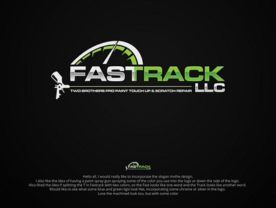 Fastrack Logo Design automotive design automotive logo speed meter speed meter logo speed meter logo design