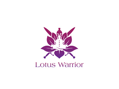 Lotus Warrior Logo Design