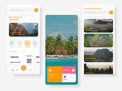 Travel App app branding design graphic design icon illustration indonesia jogja logo minimalist travel travel app ui ux vector web
