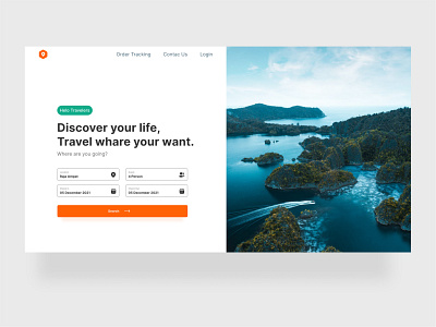 Travel Web Minimalist