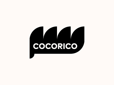 COCORICO. Logo Design cafe cock food logo logo design logotype mark restaurant rooster symbol