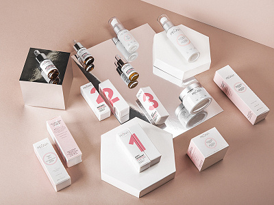 PEÔNIA. Logo & Packaging Design beauty lithuania logo logo design package packaging skin care