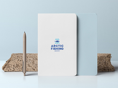 Arctic Fishing Industry. Logo Design arctic brand cold fish fishing industry logo logo design logotype symbol