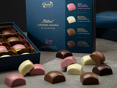 Rūta. 4 Stories of Chocolates Collection Package