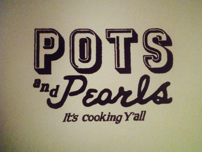 Pots and Pearls