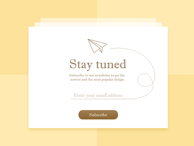 Stay Tuned Designs Themes Templates And Downloadable Graphic Elements On Dribbble