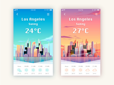 Daily UI 037 Weather adobe xd adobexd app app design dailyui dailyuichallenge design illustration illustrator ui user experience user interface ux vector weather weather app weather forecast