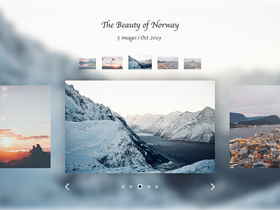 Daily UI 072 Image Slider