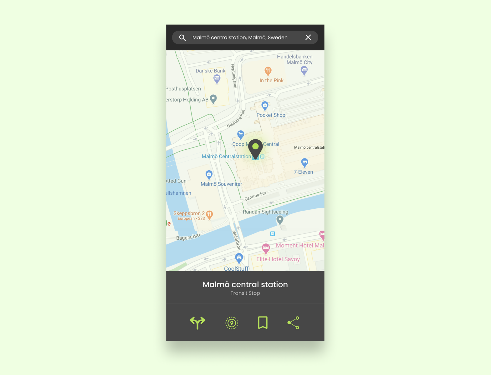 Daily UI 20 Location Tracker by Alice Z on Dribbble