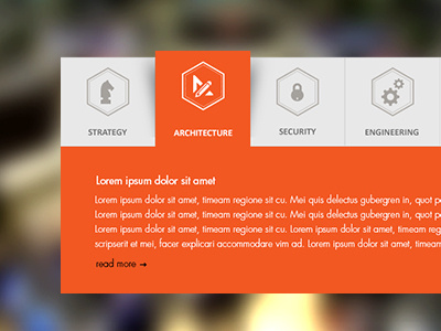 Menu activity architecture clean dashboard iconss orange tab ui