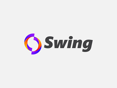 Swing + S letter abstract logo app icon brand identity branding colorful logo logo logo idea logo identity logo inspiration logodesign modern logo s letter logo s logo swing logo