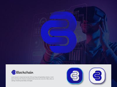 Blockchain/Metaverse logo | Letter-B