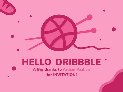 Nice, Hii Dribbble animation branding design flat graphic design icon illustration logo typography vector