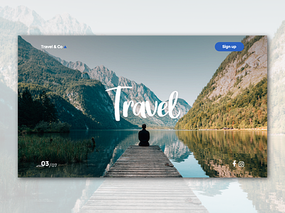 Travel&Co Landing Page