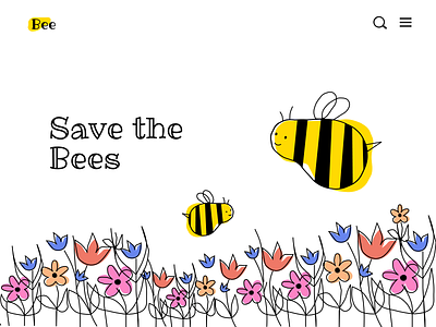 Bee Landing Page