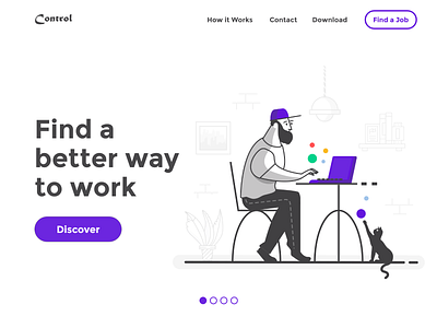 Control Landing Page