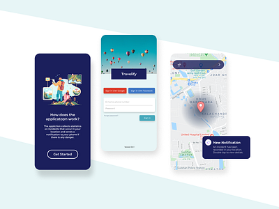 Travelify ( travel safety app)