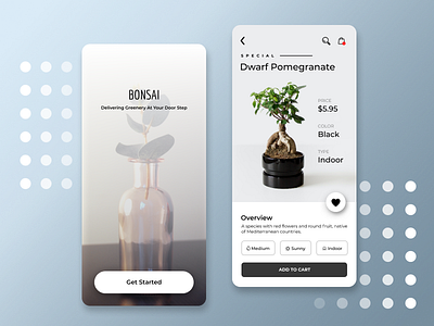 Greenery Online Store app branding composition design graphics green ideas illustration landing page shop simple store typogaphy ui ux white
