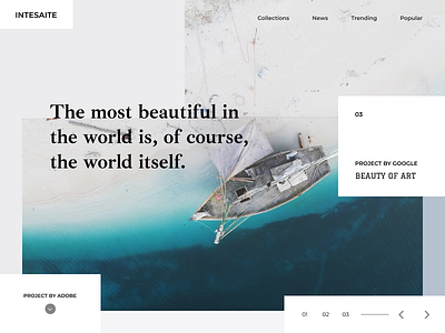 INTESAITE Landing Page