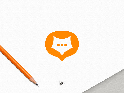 Fox Chat Modern Concept! 99designs animal branding california chat design fox fox chat fox logo lettering lettermark logo logodesign logotype london minimal modern modern design monogram new york