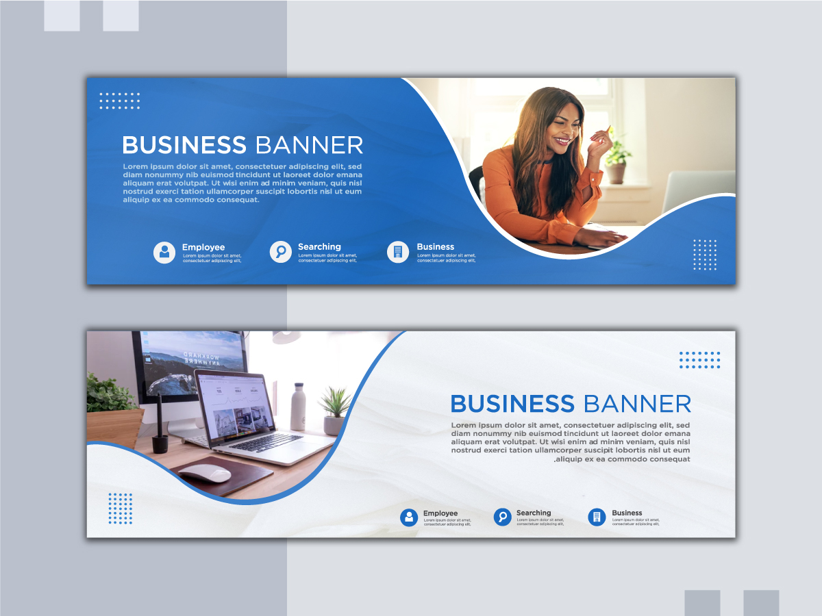 Professional Business Banner by Bayzid Ahmmed on Dribbble