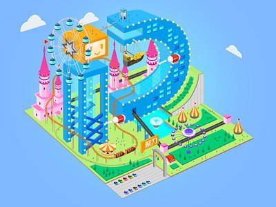 PP Park by xujin for PP Design on Dribbble