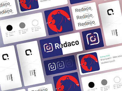 Design Approach of Redaco branding design illustration minimal ui ui ux ui design ui kits uiux ux web website