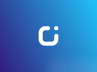 Transforming Redaco's Logo to the Mini Version app blue branding cyan design gradient graphic illustration logo logomark minimal mobile ui ux website