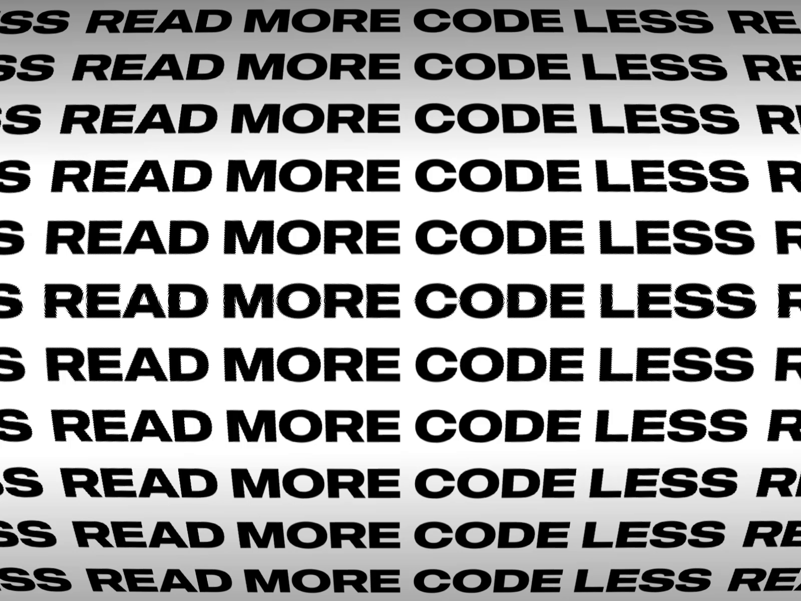 Read More Code Less by Redaco System Factory on Dribbble