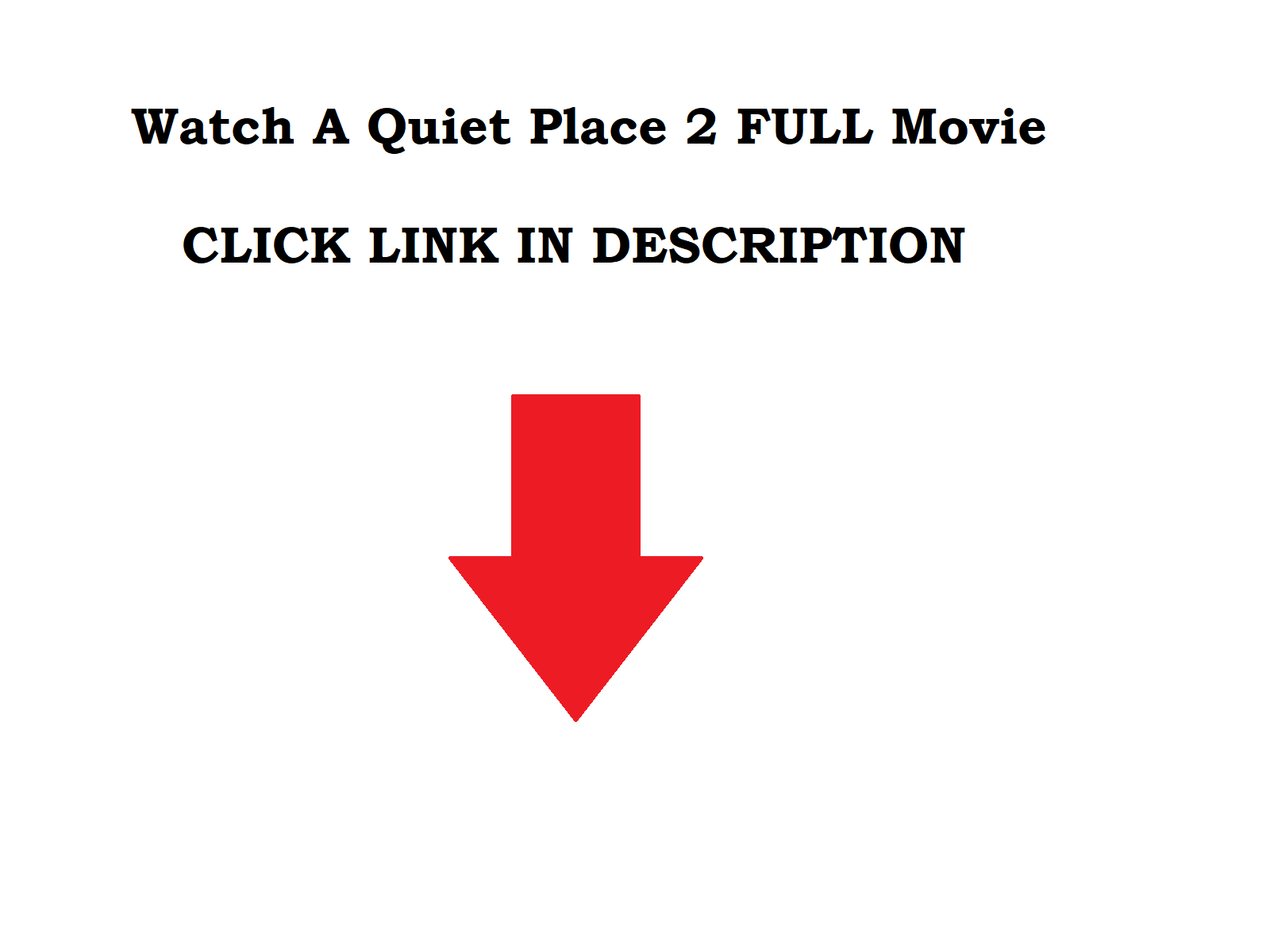 watch a quiet place 2 online free reddit