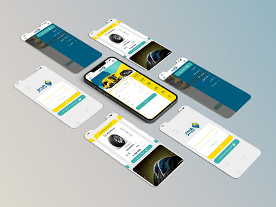 Hypertire UI/UX Design (mobile version) design ui user interface design ux web design