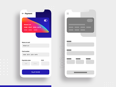 02 Daily UI Credit Card Dribbble app app design checkout credit card dailyui fields gradient ios minimalism pay payment ui ui ux uidaily uidesign whiskey