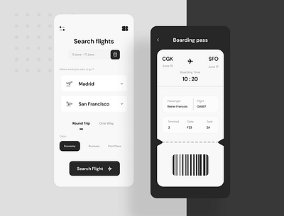 Flight Planner bookings app flight app flight booking flight search planner app travel app ui ux