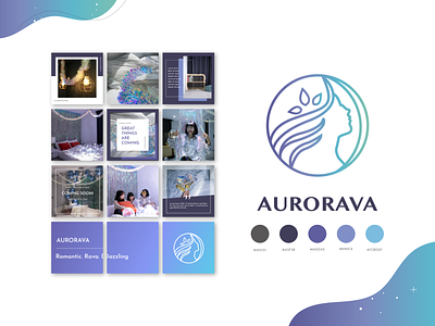 Aurorava Instagram Post design illustration instagram post marketing social media