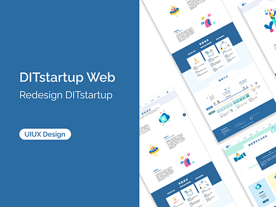 DITstartup web redesign