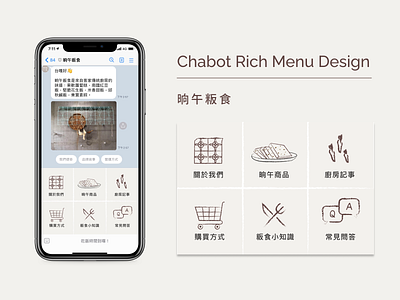 Chatbot Rich Menu Design