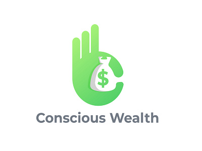 Wealth Fund Logo branding design icon illustration logo vector