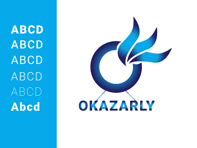 Okazarly logo design Abstract